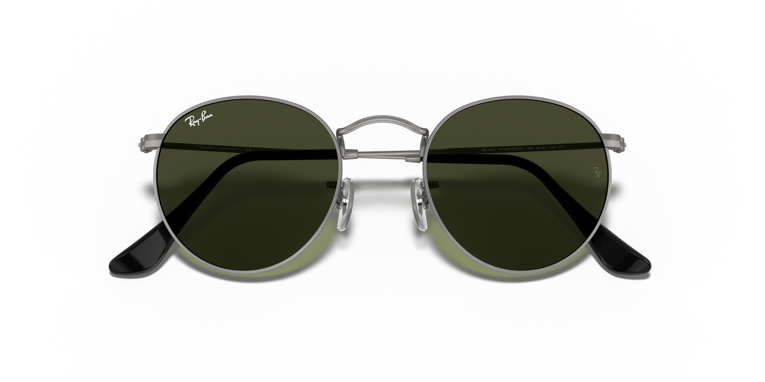 RAY-BAN RB3447 ROUND METAL 29 53 - 1