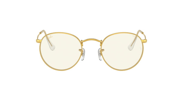 RAY-BAN RB3447 ROUND METAL 9196BL 50