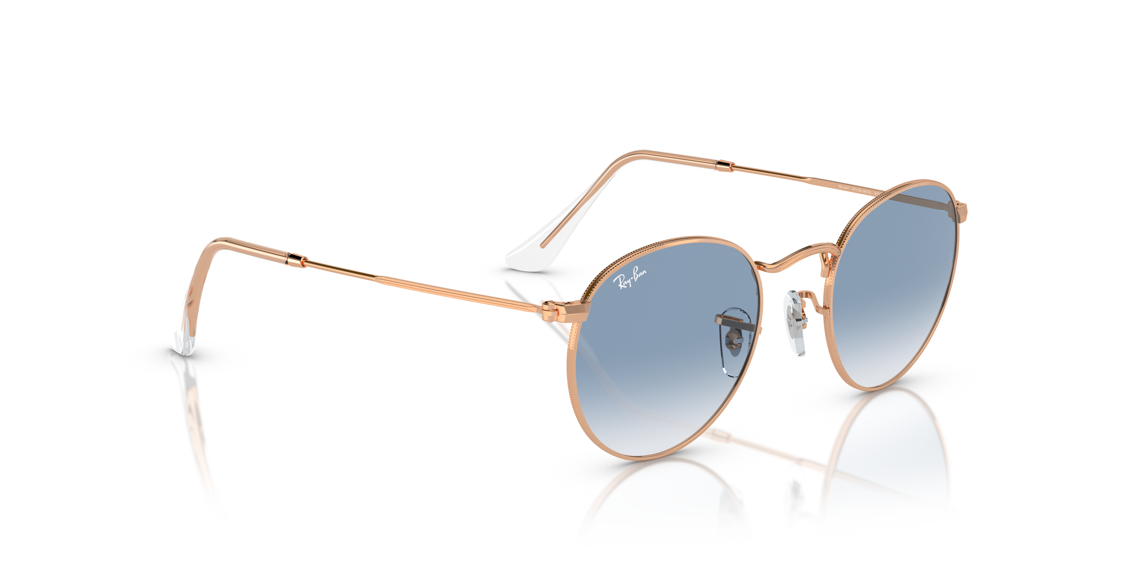 RAY-BAN RB3447 ROUND METAL 92023F 47