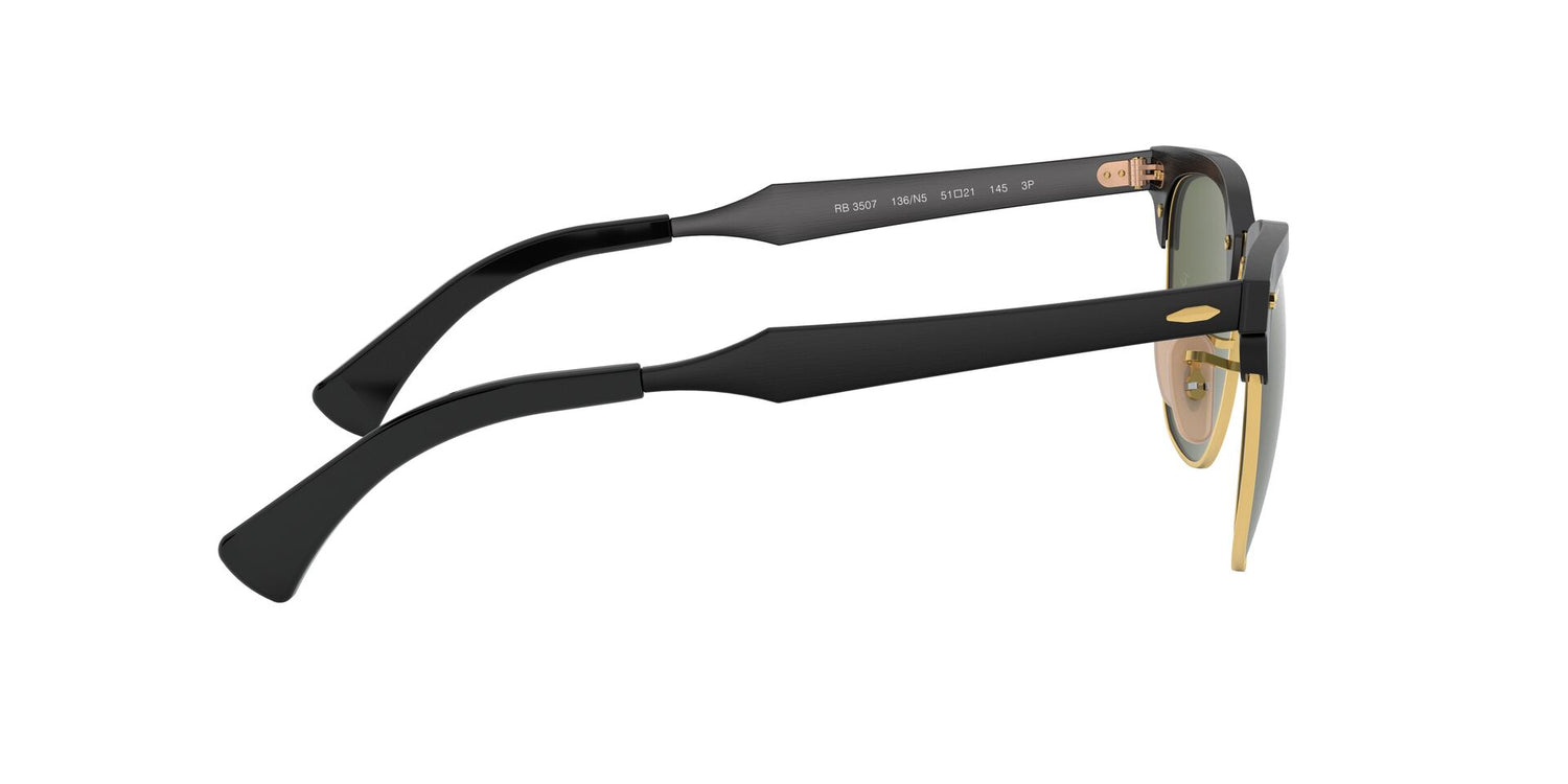 RAY-BAN RB3507 CLUBMASTER ALUMINUM 136/N5 51 - 22