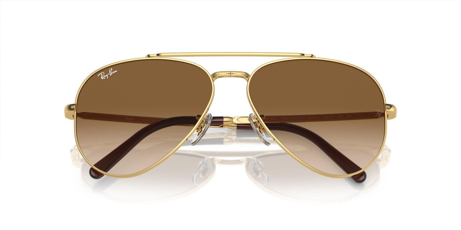 RAY-BAN RB3625 NEW AVIATOR 001/51 58