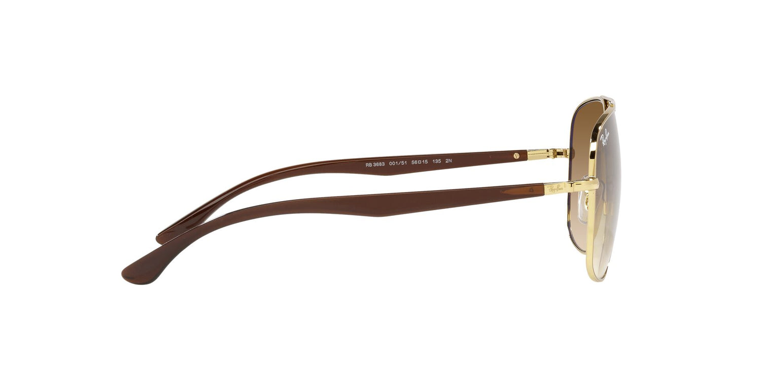 RAY-BAN RB3683 001/51 56