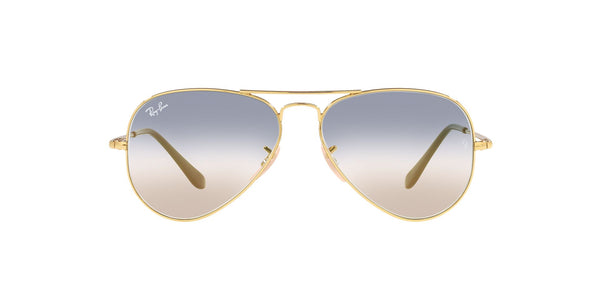 RAY-BAN RB3689 AVIATOR METAL II 001/GD 62