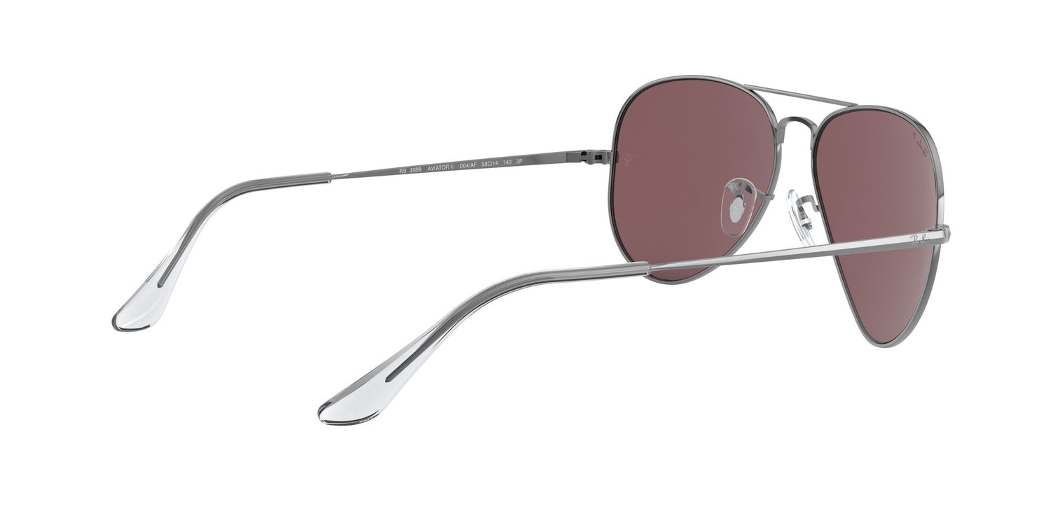 RAY-BAN RB3689 AVIATOR METAL II 004/AF 62