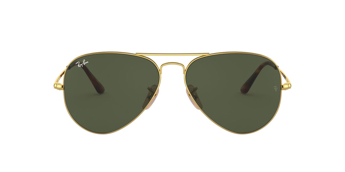 RAY-BAN RB3689 AVIATOR METAL II 914731 58 - 1