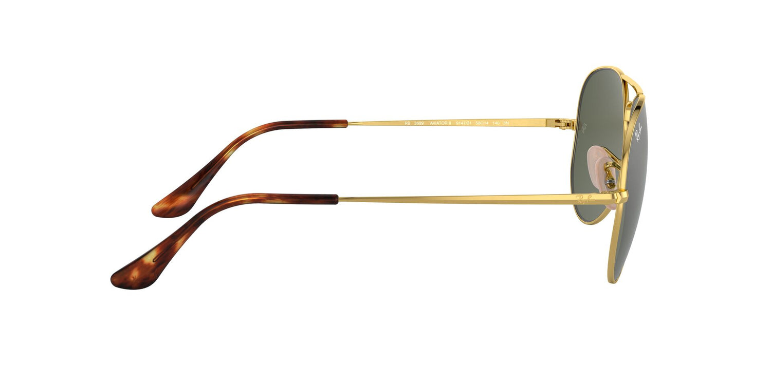 RAY-BAN RB3689 AVIATOR METAL II 914731 58 - 10