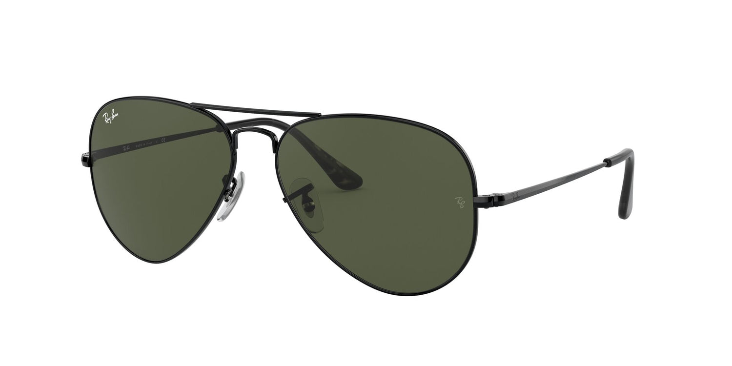 RAY-BAN RB3689 AVIATOR METAL II 914831 58