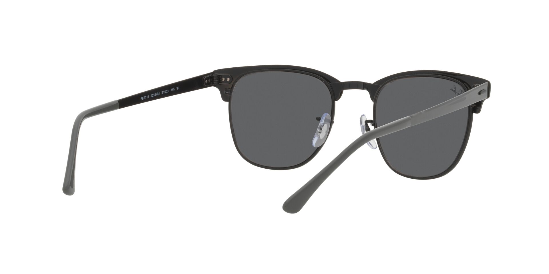 RAY-BAN RB3716 CLUBMASTER METAL 9256B1 51