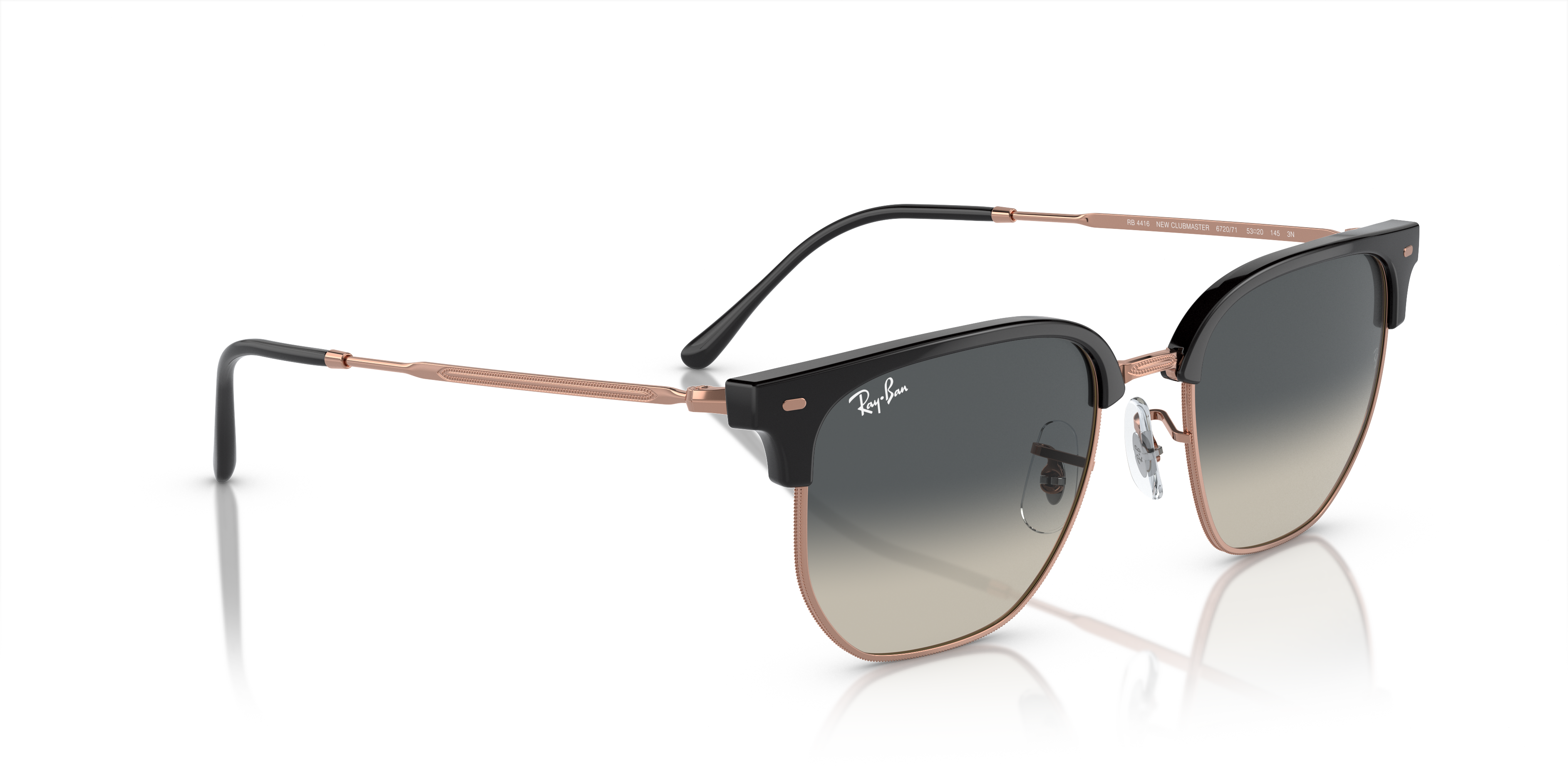 RAY-BAN RB4416 NEW CLUBMASTER 672071 51