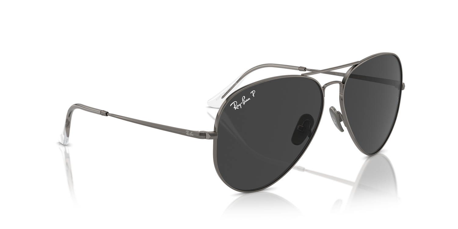 RAY-BAN RB8089 AVIATOR TITANIUM 165/48 62