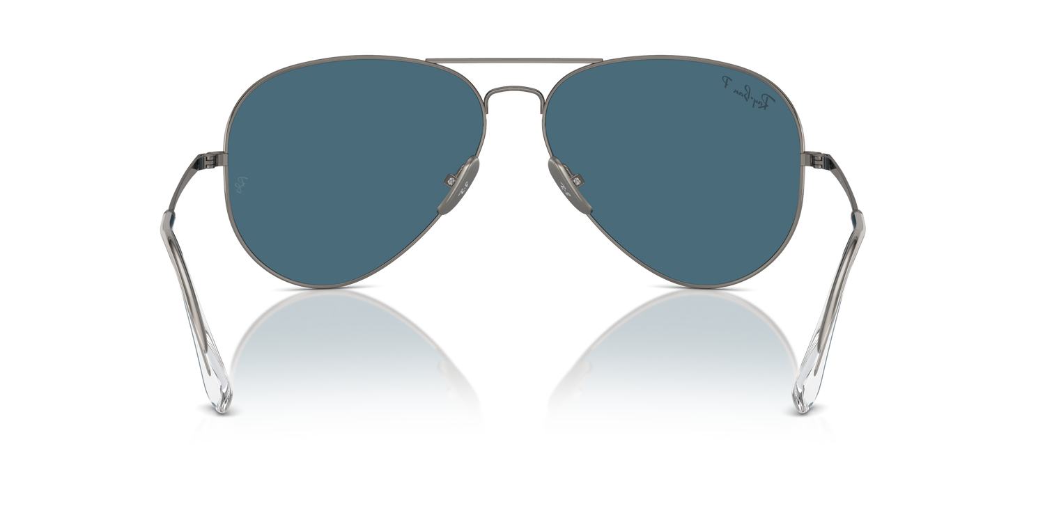 RAY-BAN RB8089 AVIATOR TITANIUM 165/S2 58