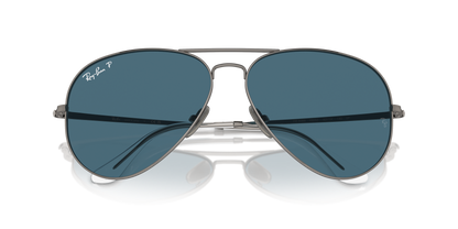 RAY-BAN RB8089 AVIATOR TITANIUM 165/S2 62
