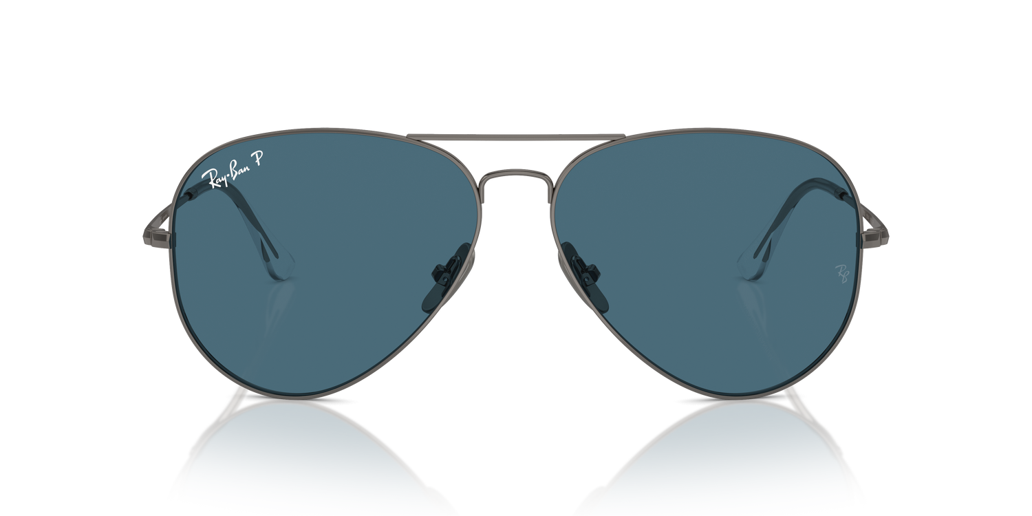 RAY-BAN RB8089 AVIATOR TITANIUM 165/S2 62