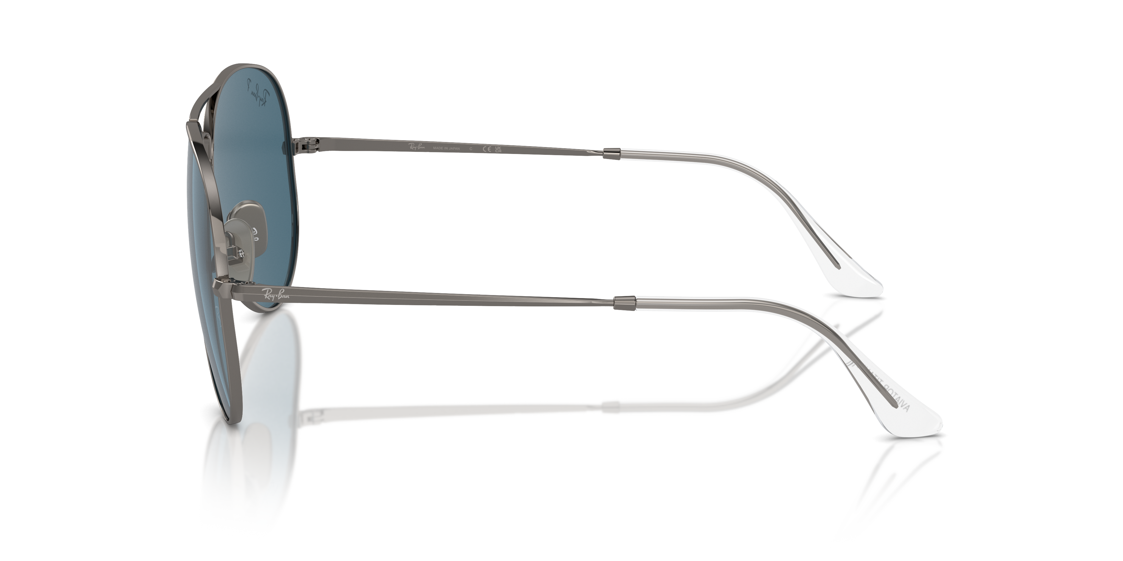 RAY-BAN RB8089 AVIATOR TITANIUM 165/S2 62