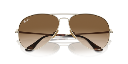RAY-BAN RB8089 AVIATOR TITANIUM 926551 58