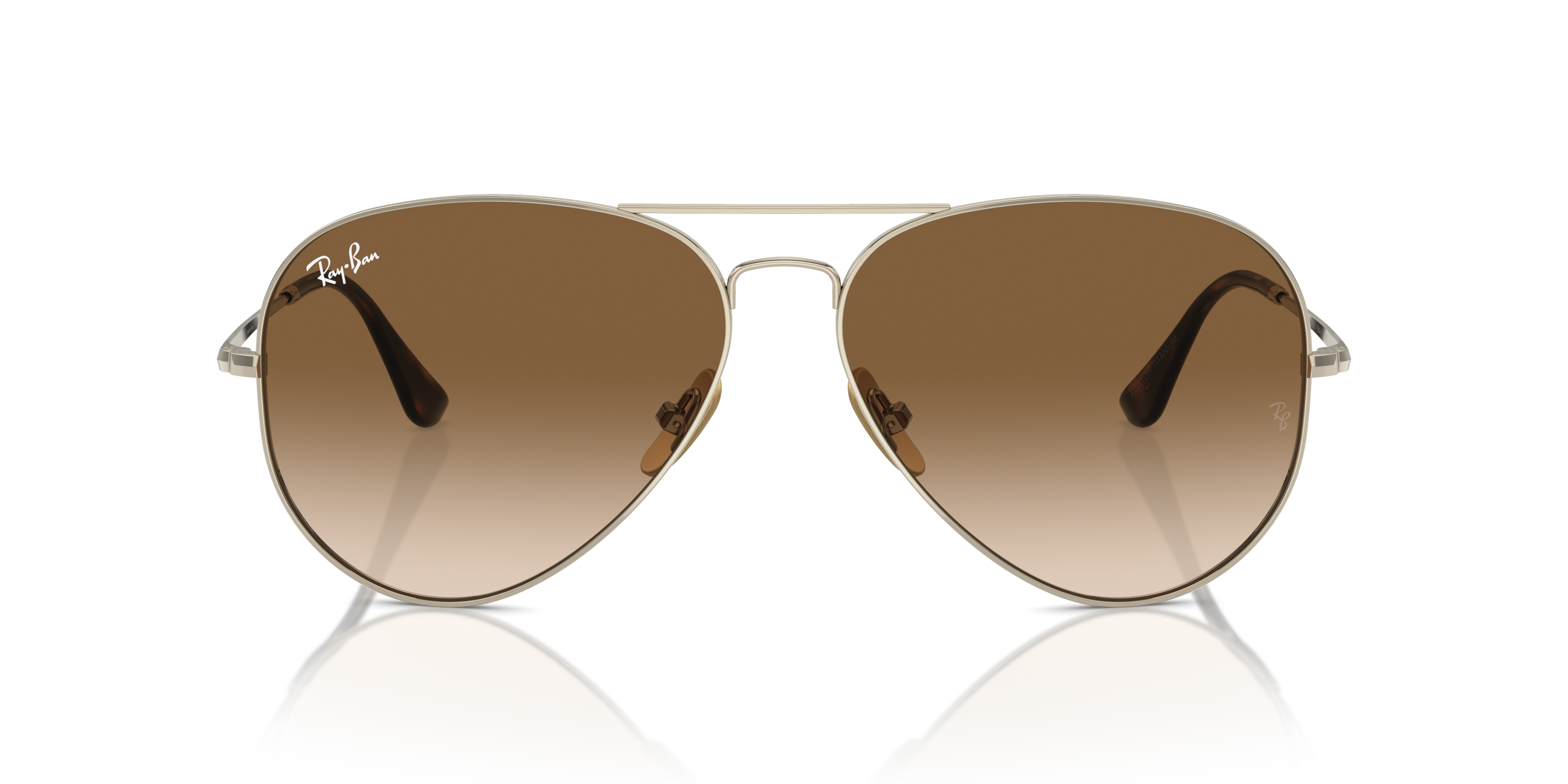 RAY-BAN RB8089 AVIATOR TITANIUM 926551 58