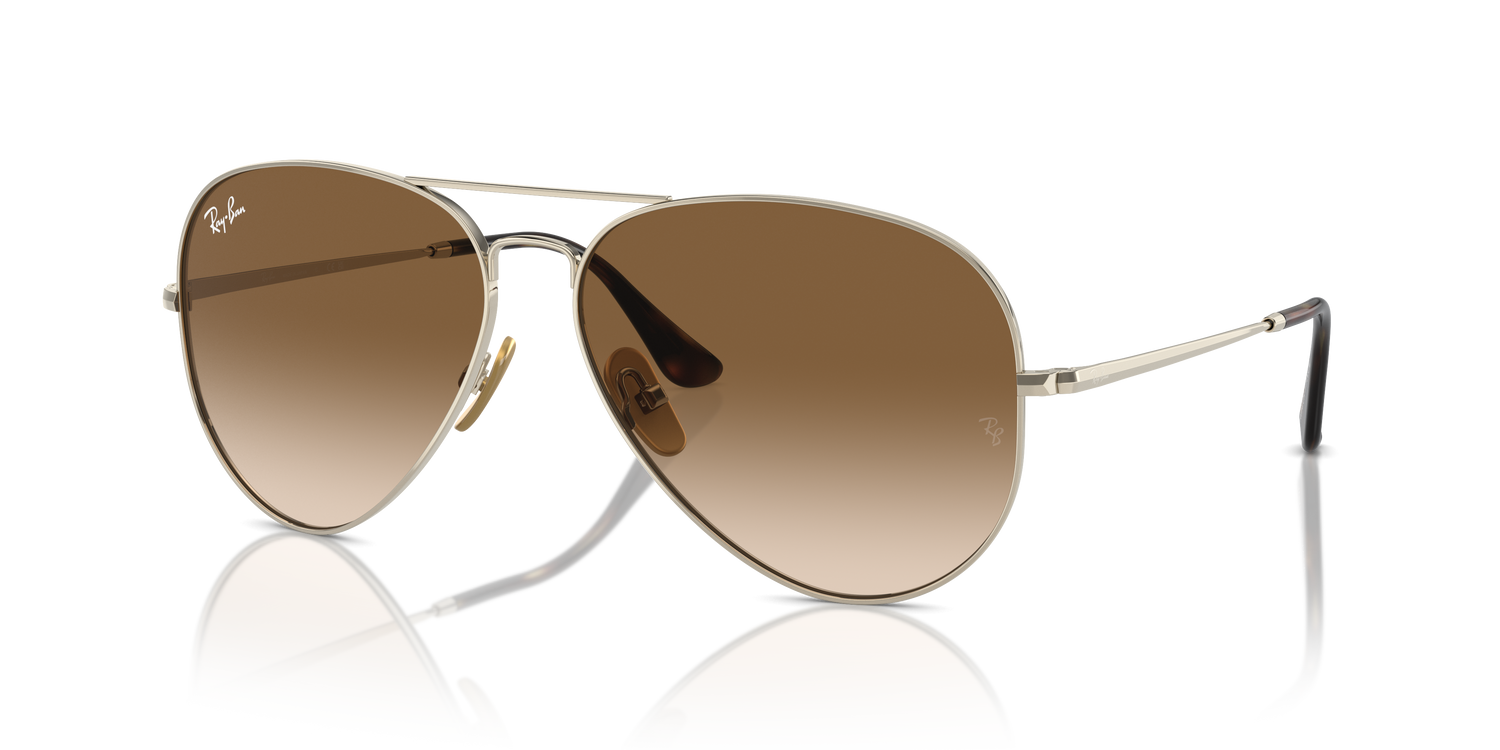 RAY-BAN RB8089 AVIATOR TITANIUM 926551 62
