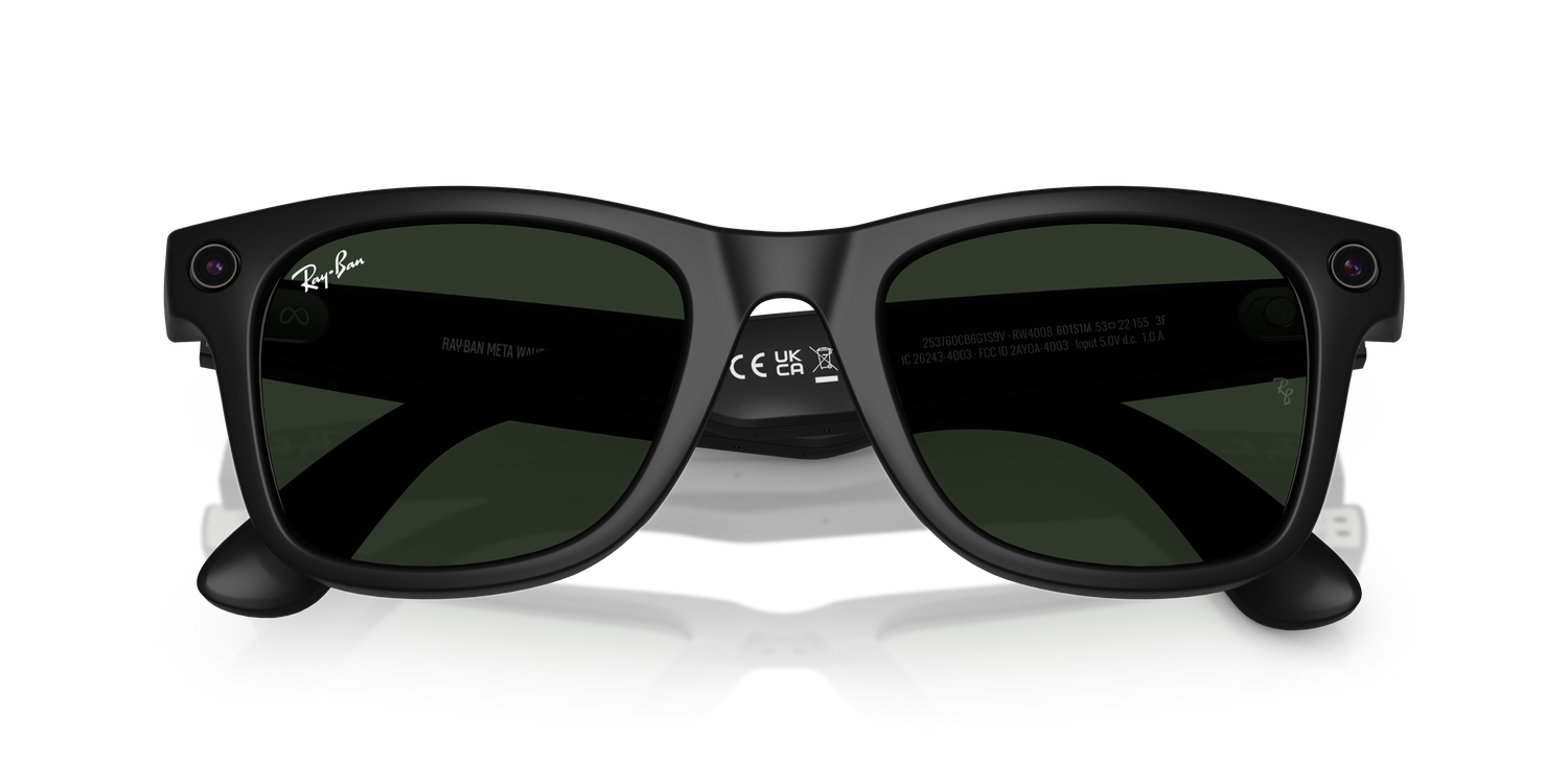 RAY-BAN META RW4008 WAYFARER 601S1M 53