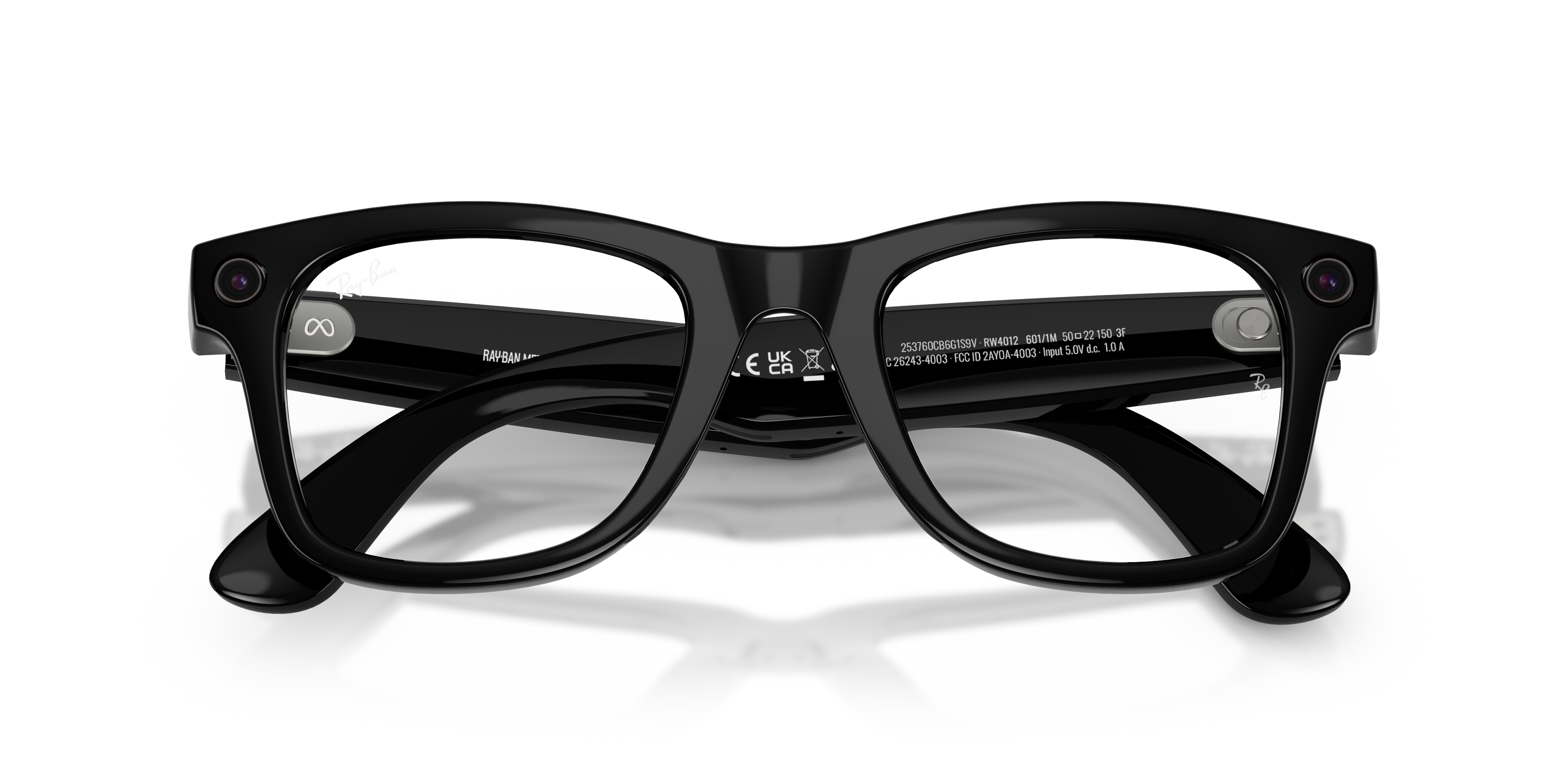 RAY-BAN META RW4012 WAYFARER 601/1M 53