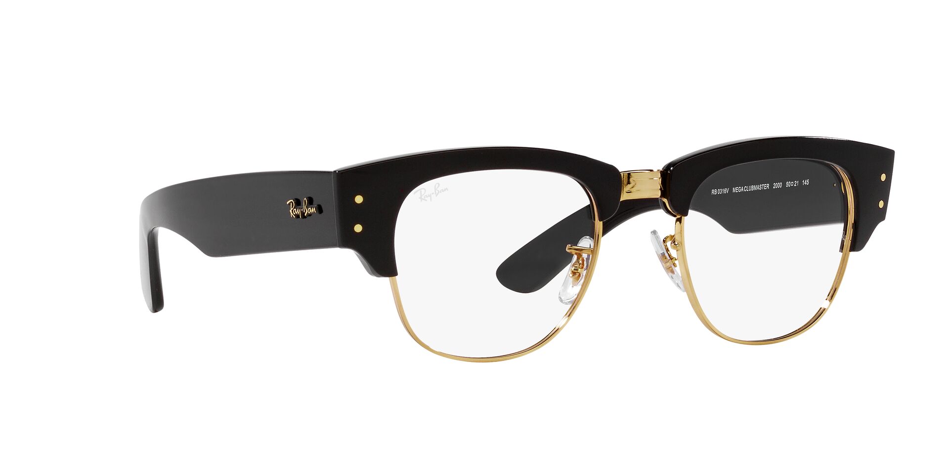 RAY-BAN RX0316V MEGA CLUBMASTER 2000 50