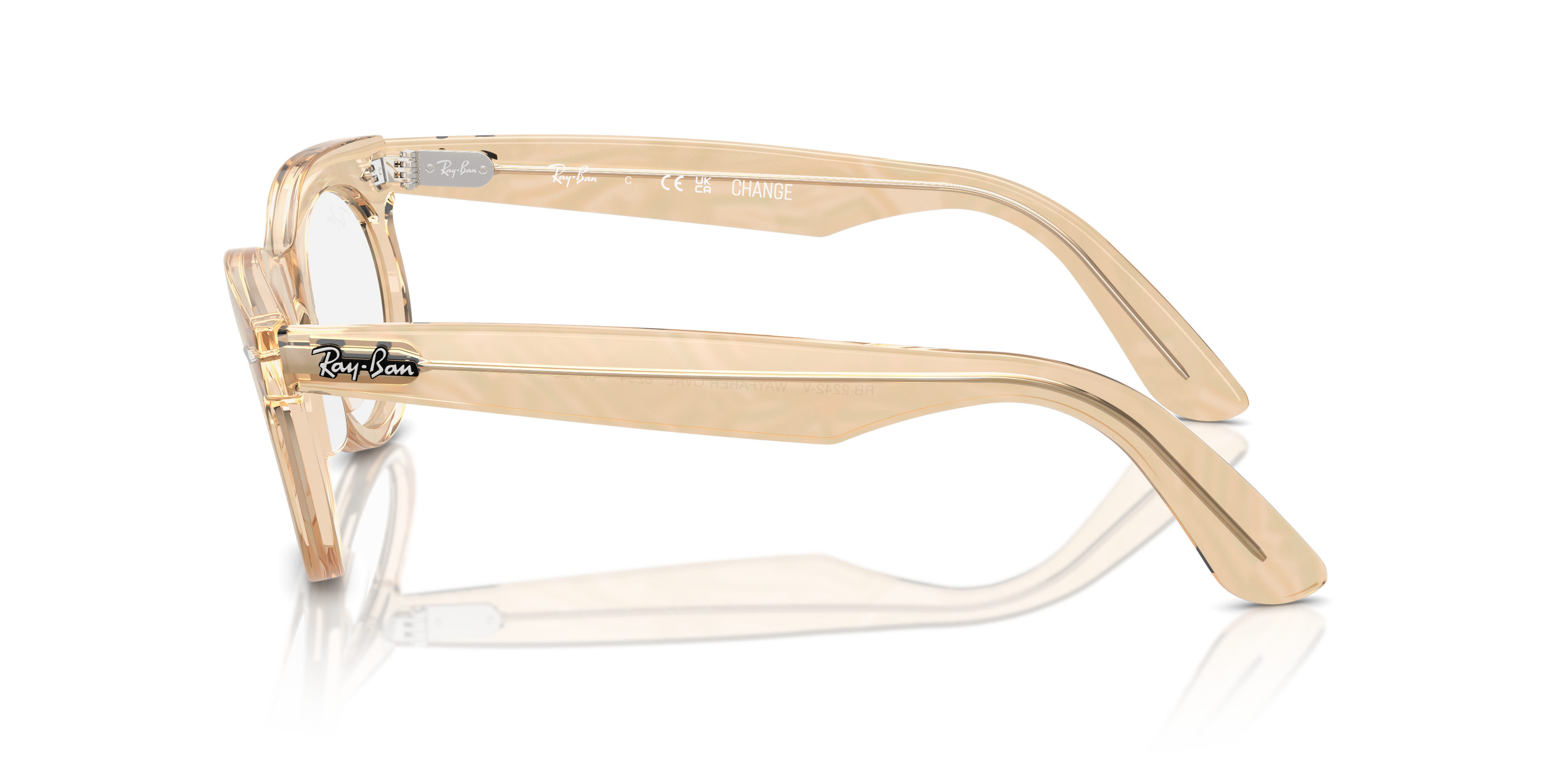 RAY-BAN RX2242V WAYFARER OVAL 8294 50