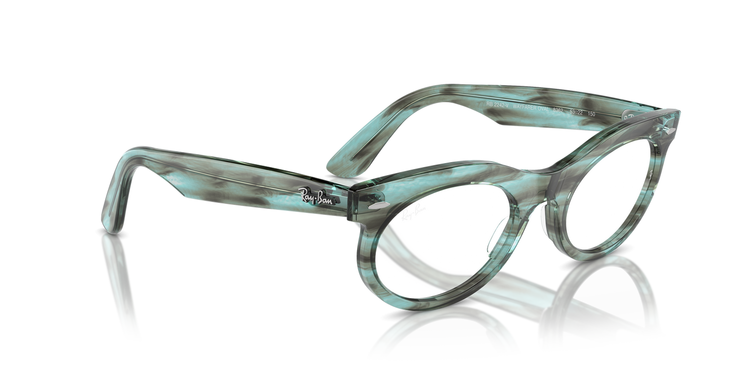 RAY-BAN RX2242V WAYFARER OVAL 8362 53 - 24