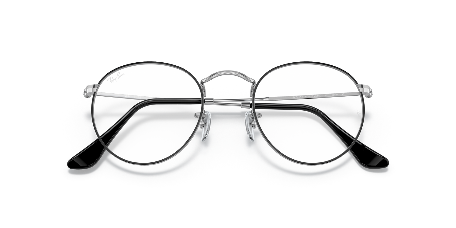 RAY-BAN RX3447V ROUND METAL 2861 50