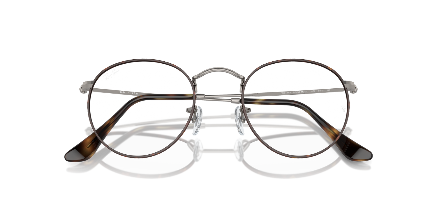 RAY-BAN RX3447V ROUND METAL 3174 47 - 22