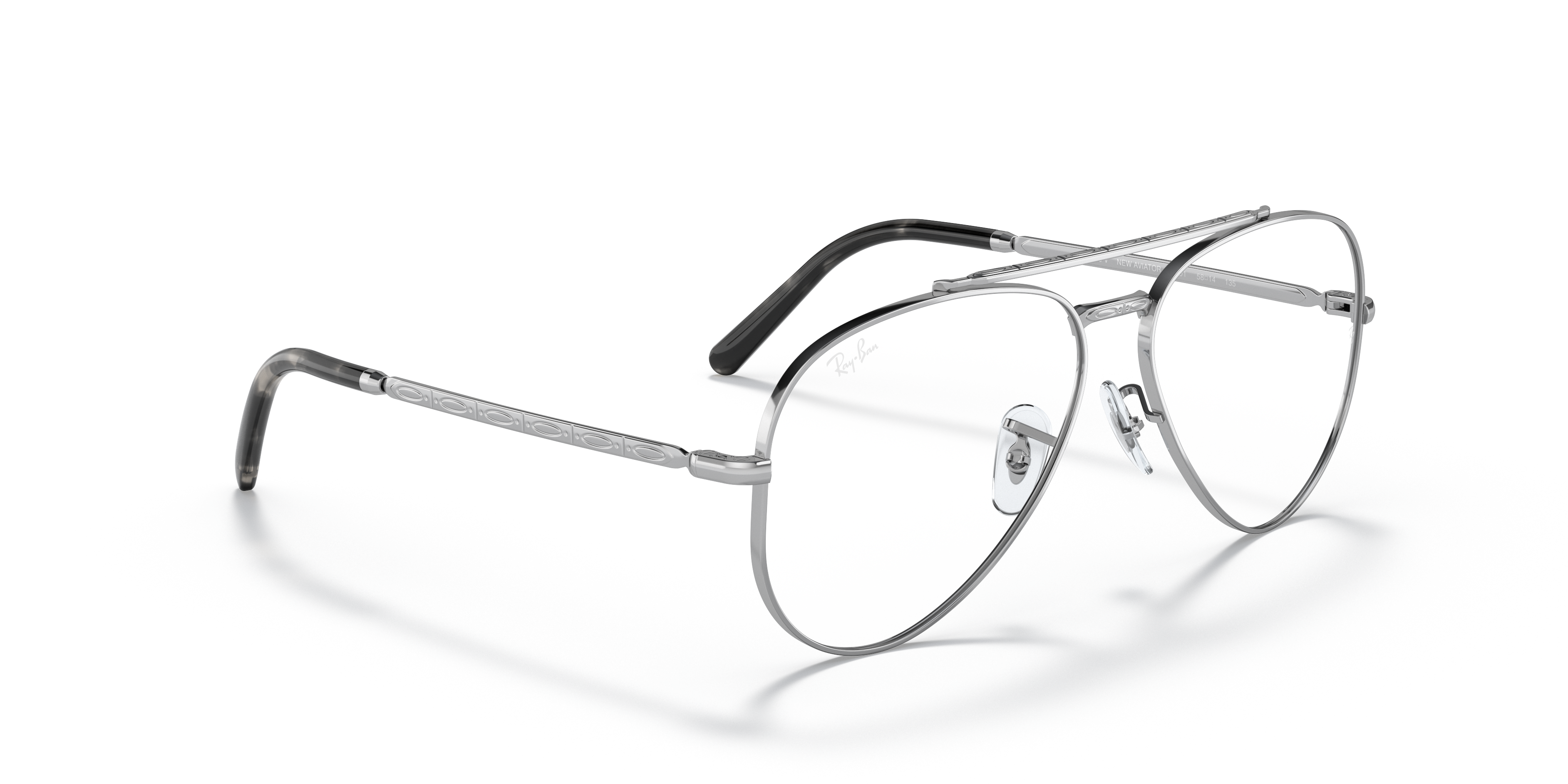 RAY-BAN RX3625V NEW AVIATOR 2501 58