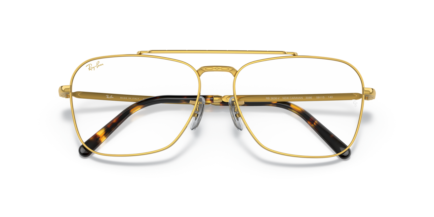 RAY-BAN RX3636V NEW CARAVAN 3086 55