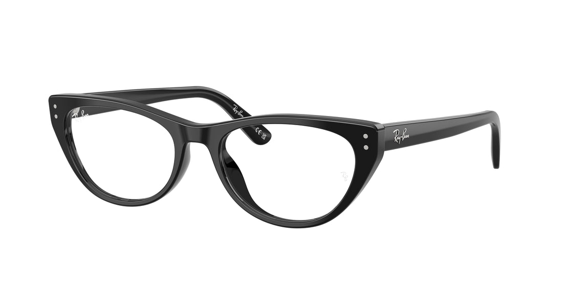 Brillen ray-ban rx5449d 2000 negro square femenino größe 54mm - Hauptansicht