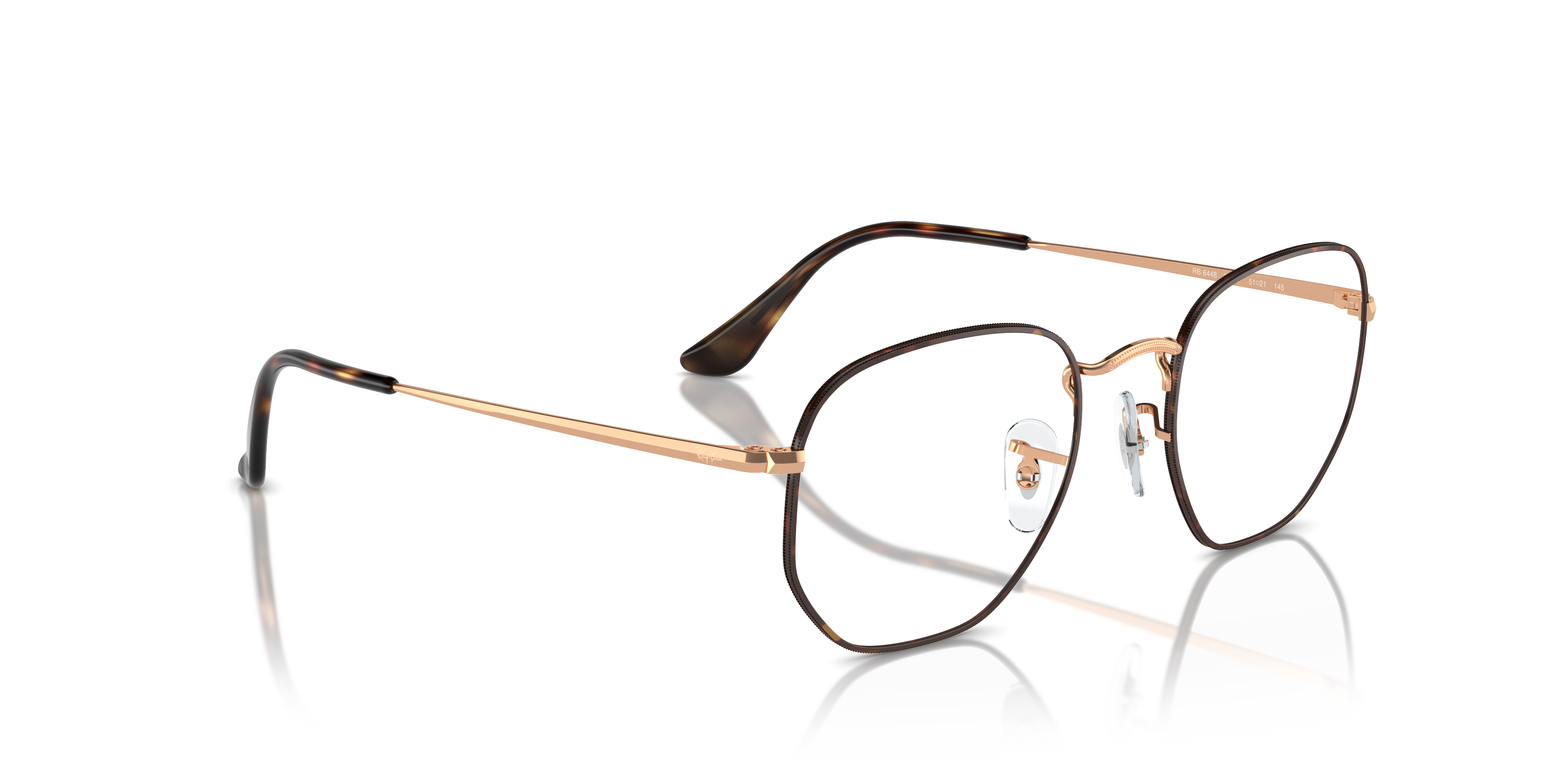 RAY-BAN RX6448 HEXAGONAL 3176 51 - 16