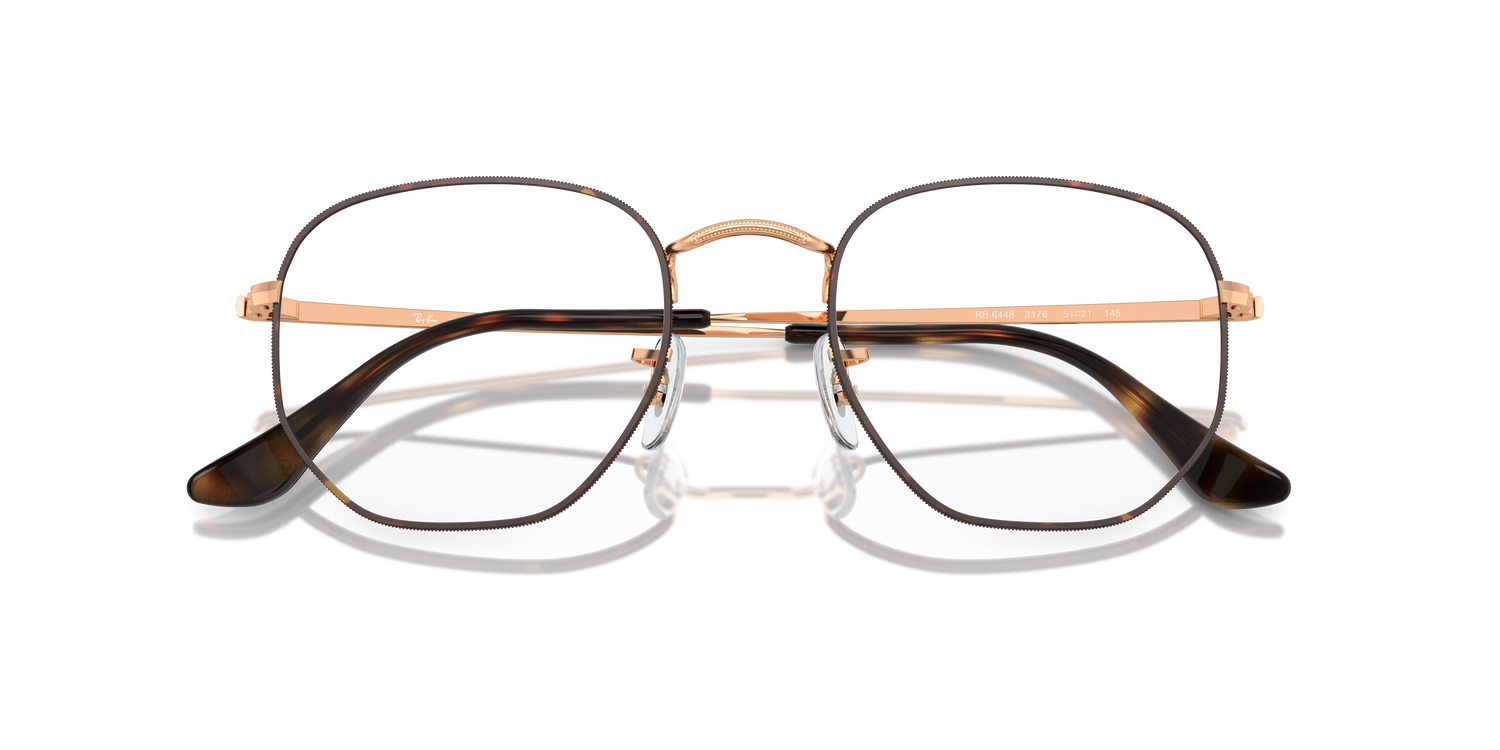 RAY-BAN RX6448 HEXAGONAL 3176 48 - 10