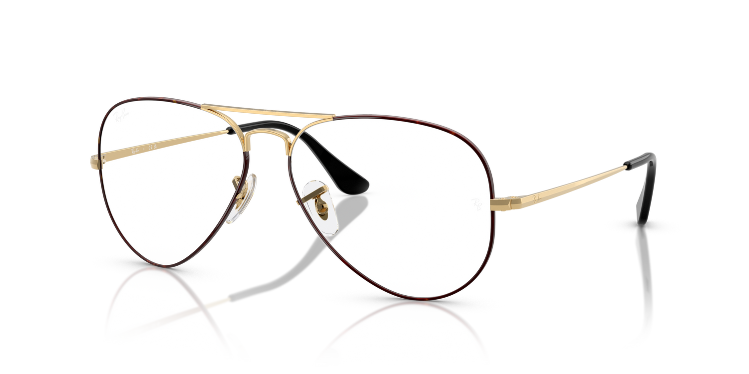 RAY-BAN RX6489 AVIATOR 3175 58