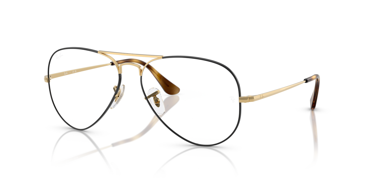 RAY-BAN RX6489 AVIATOR 3177 55