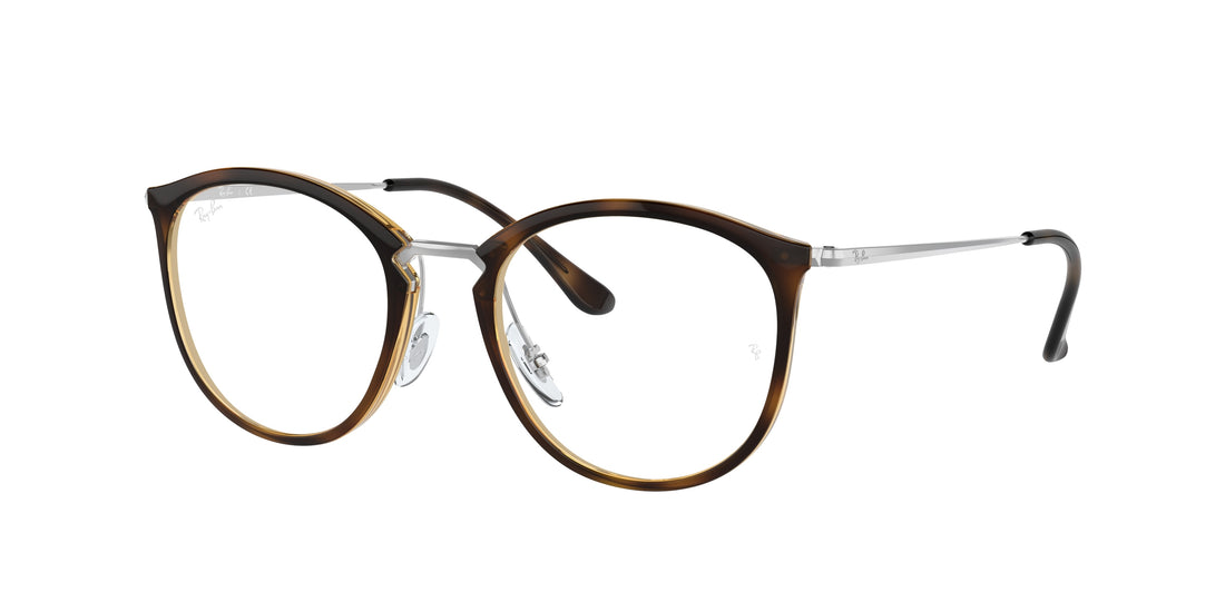 Brillen ray-ban rx7140 2012 femenina größe 49mm - Hauptansicht