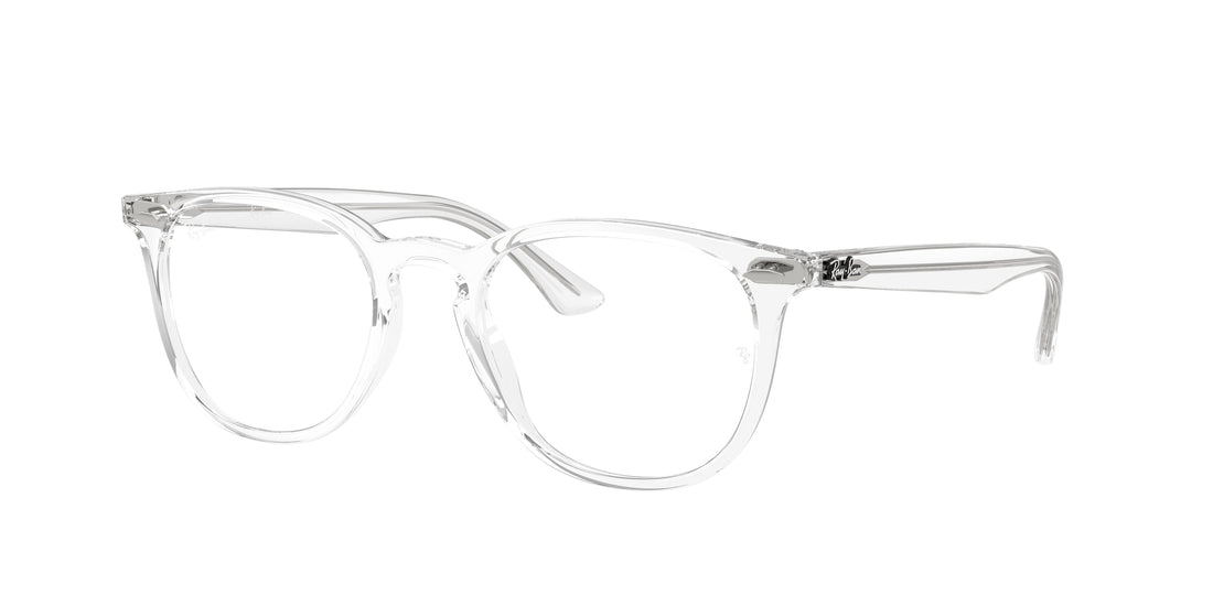 Brillen ray-ban rx7159 2001 transparente pantos unisex größe 50mm - Hauptansicht