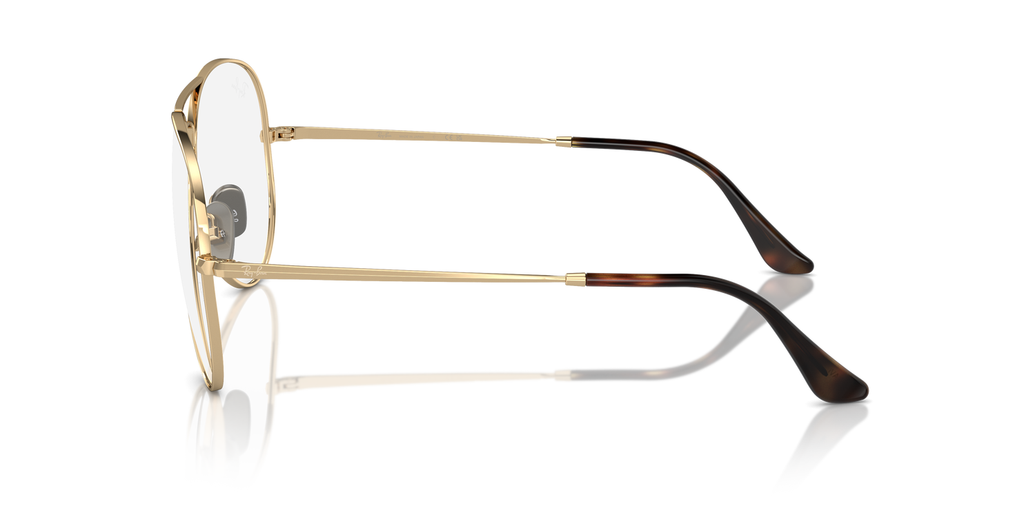 RAY-BAN RX8789 AVIATOR TITANIUM 1247 58