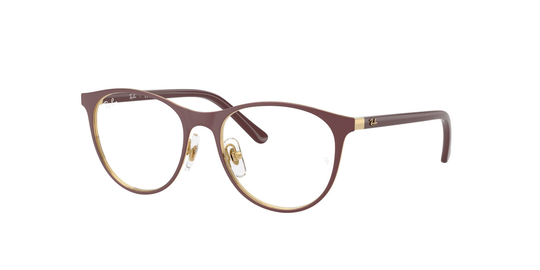Brillen ray-ban junior ry9552v 4097 violeta pantos infantil größe 47mm - Hauptansicht
