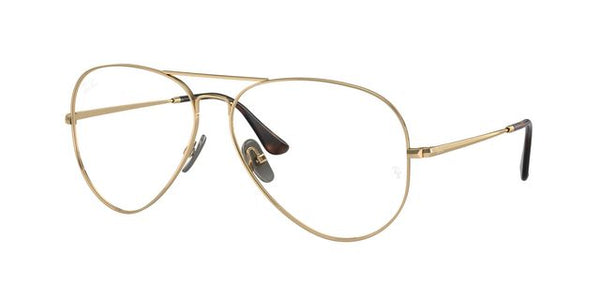 RAY-BAN RX8789 AVIATOR TITANIUM 1247 58