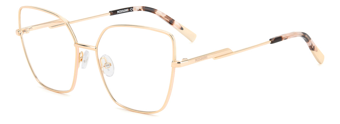 Brillen missoni mis 0203 000 dorado rectangular femenino größe 56mm - Hauptansicht