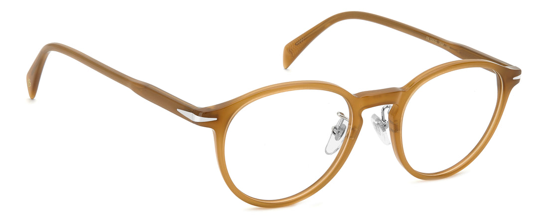 Gafas graduadas david beckham db 1205/g fmp amarillo pantos masculino talla 50mm - Vista de detalle