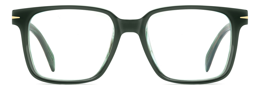 Gafas graduadas david beckham db 7152 htv verde square masculino talla 53mm - Vista de detalle