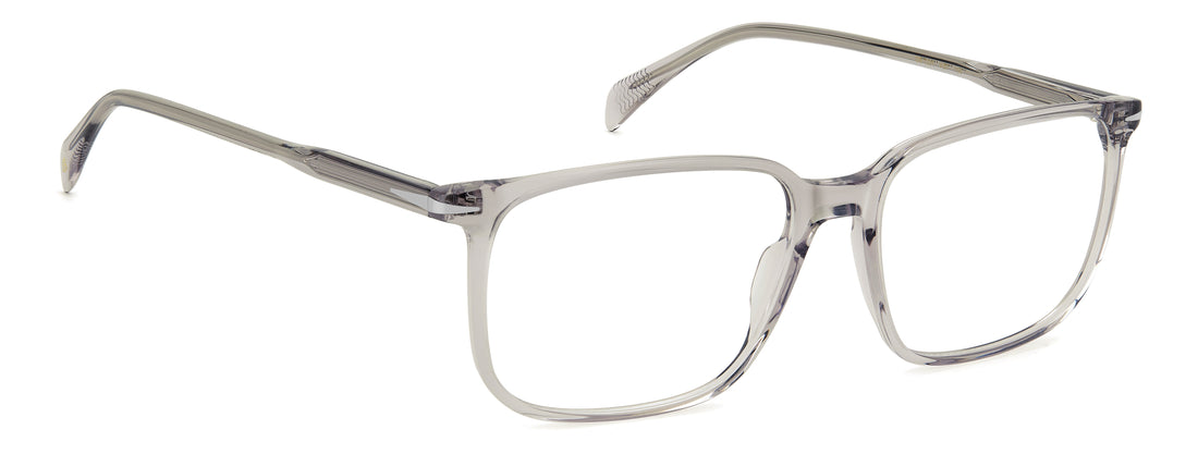 Gafas graduadas david beckham db 1231 kb7 grey rectangular masculino talla 57mm - Vista de detalle