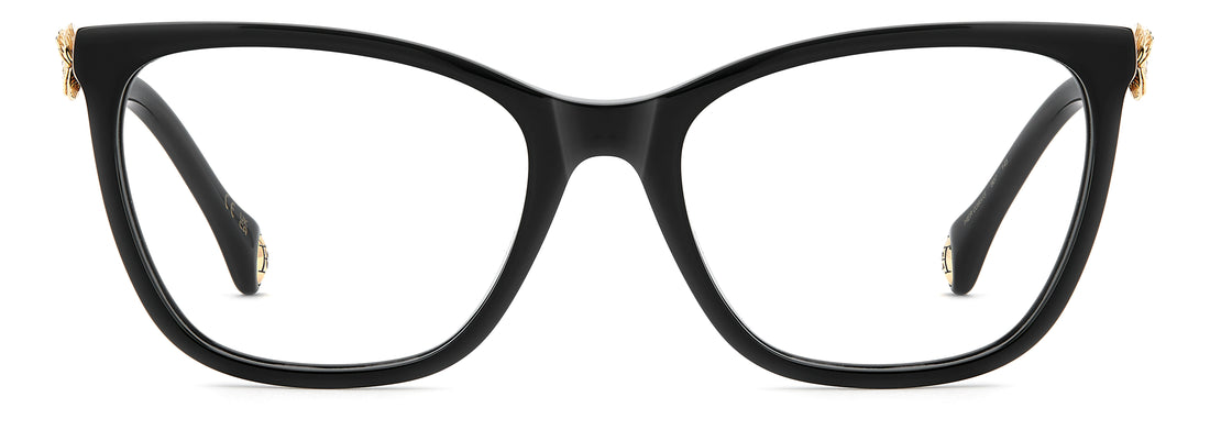 Brillen carolina herrera her 0395/g 807 negro cat eye femenino größe 54mm - Detailansicht