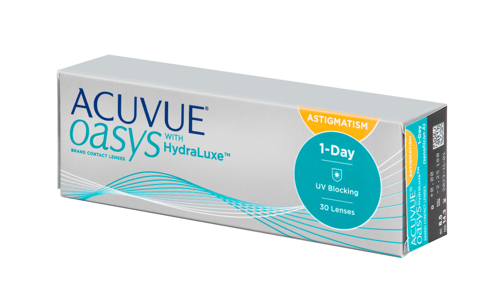1 DAY ACUVUE OASYS HYDRALUXE FOR ASTIGMATISM 30