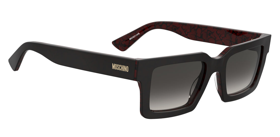 Gafas de sol moschino mos214/s xjs 9o rojo rectangular unisex talla 52mm - Vista de detalle