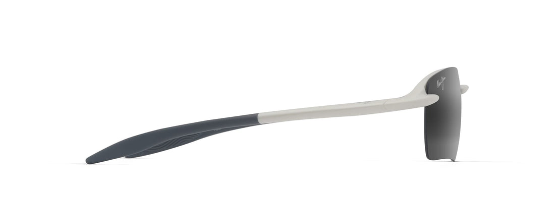 Óculos de sol maui jim mj0337sa hookipa ultra g af 002 blanco rectangular unisex tamanho 60mm - Vista de detalhe