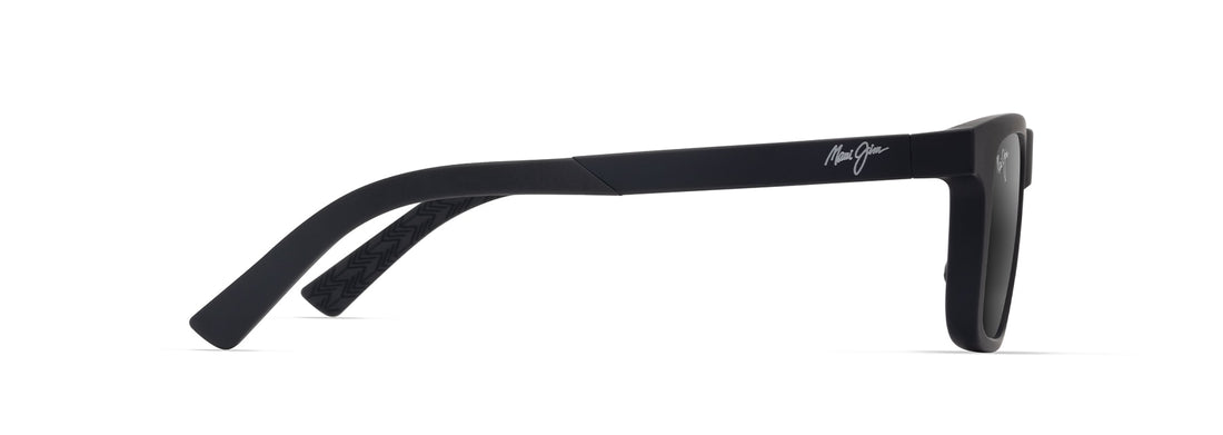 Óculos de sol maui jim mj0341s moaka 001 negro unisex tamanho 52mm - Vista de detalhe