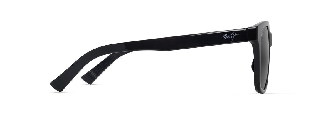 Óculos de sol maui jim mj0346sa owelo 001 negro unisex tamanho 56mm - Vista de detalhe